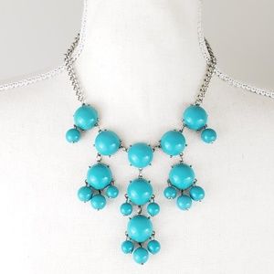 Bold Turquoise Statement Necklace